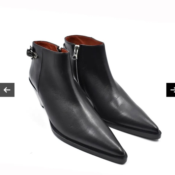 Acne Studios Carrie Wedge Bootie Black size 40 - Picture 4 of 15